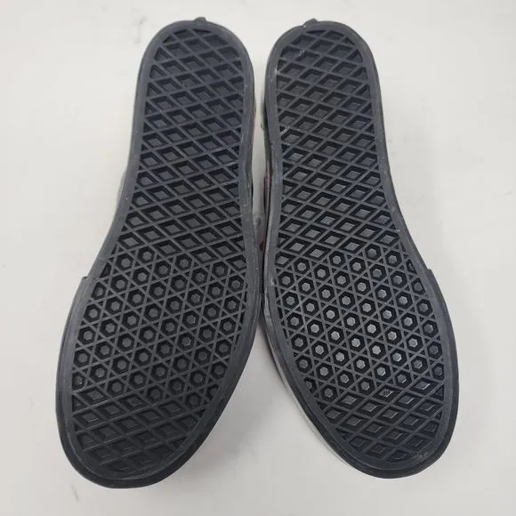 Vans Platform Sneakers Womens 6.5 Black Classic Slip On Morph Blackout Shoes