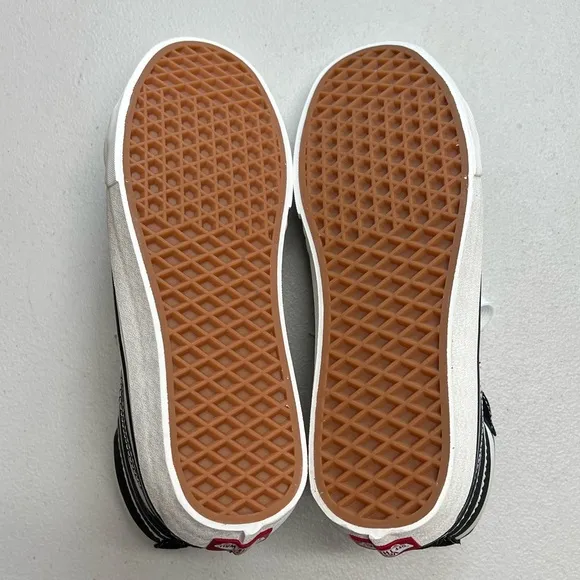 VANS | Sk8-Hi Pro 138 SF Stripe Black &amp; Marshmallow Skate Shoes