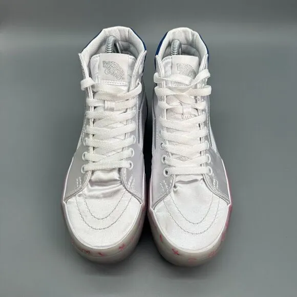 Vans x Sailor Moon Sk8-Hi Stacked Women's 6 White Platform Shoe Sneaker