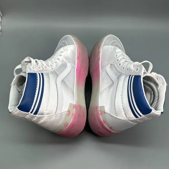 Vans x Sailor Moon Sk8-Hi Stacked Women's 6 White Platform Shoe Sneaker