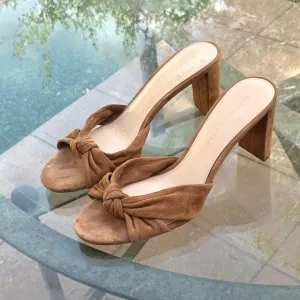 Veronica Beard Brown Suede Sandals Sz 9.5