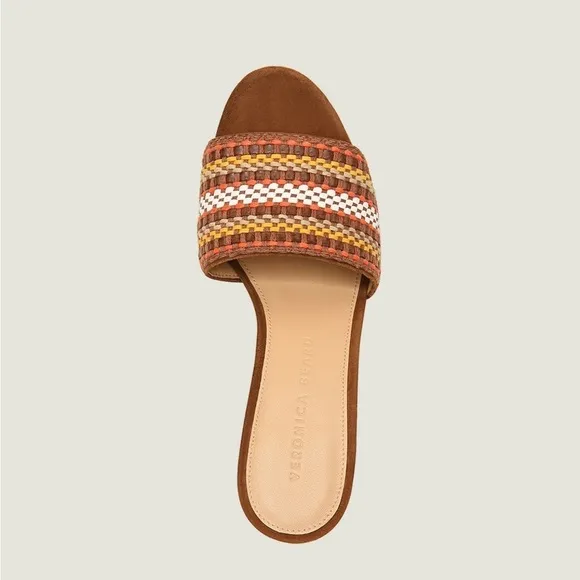 Veronica Beard Dali Woven Wedge Sandals