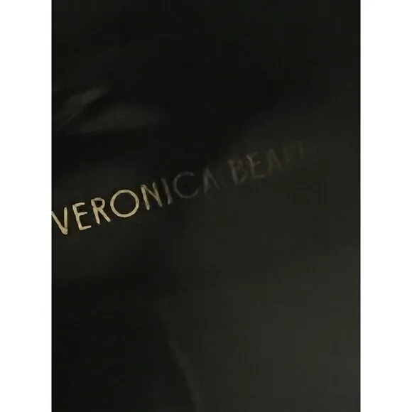 Veronica Beard Lada Chelsea Black Leather Boots (Women) Size 35