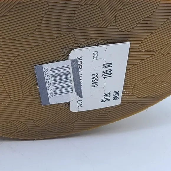VERONICA BEARD women shoes SEKI tan Suede Slingback Espadrille Wedge sz 10.5 new