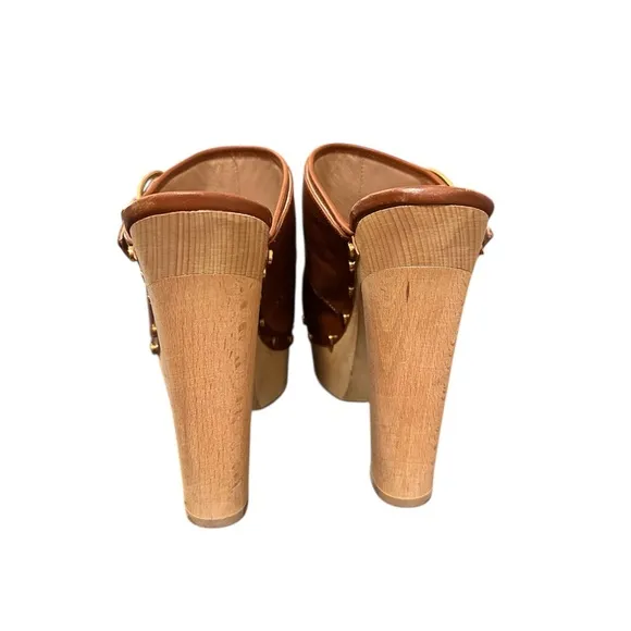 Veronica Beard Women's Alek Slip On Studded High Heel Clogs 9