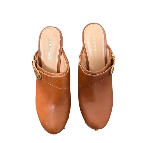 Veronica Beard Women's Alek Slip On Studded High Heel Clogs 9