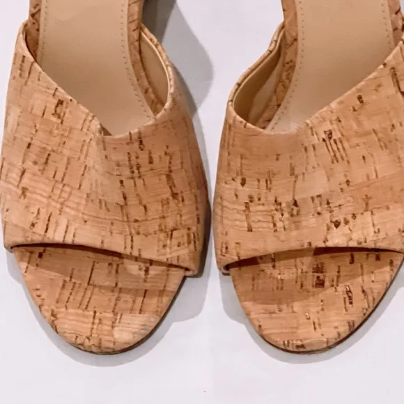Veronica Beard Women's Dali Wedge Slide Cork Sandals size 8.5