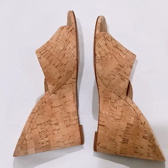 Veronica Beard Women's Dali Wedge Slide Cork Sandals size 8.5