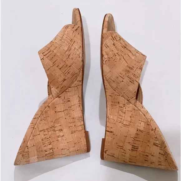 Veronica Beard Women's Dali Wedge Slide Cork Sandals size 8.5