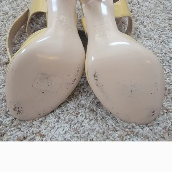Versace Yellow Women's High Heel Sandals