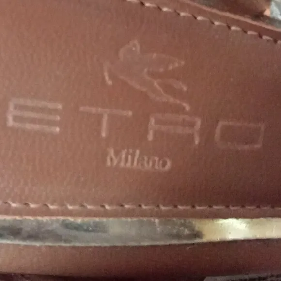VGC ETRO Wedge Sandals