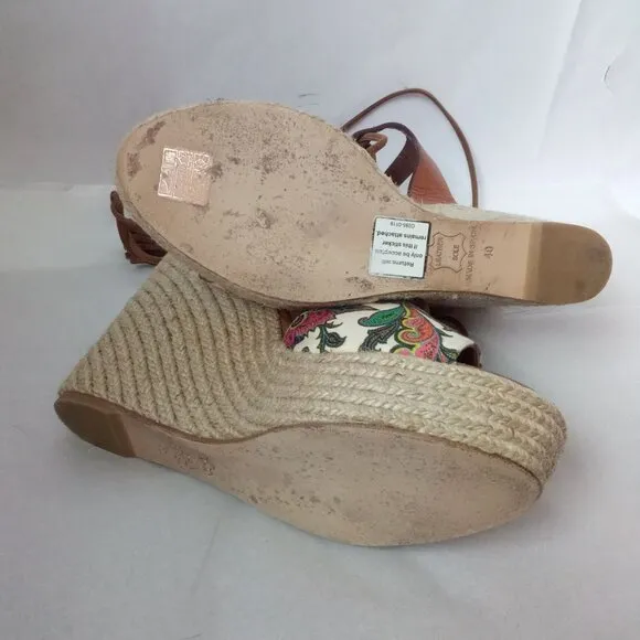 VGC ETRO Wedge Sandals