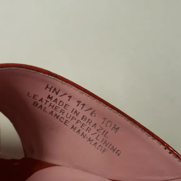 Via Spiga red platform kork wedge sz 10.  C24