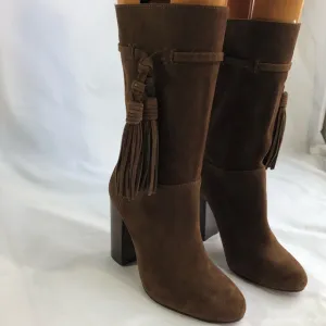 Vince Camuto Fernel Slouch Tassel Boots Bootie 5.5
