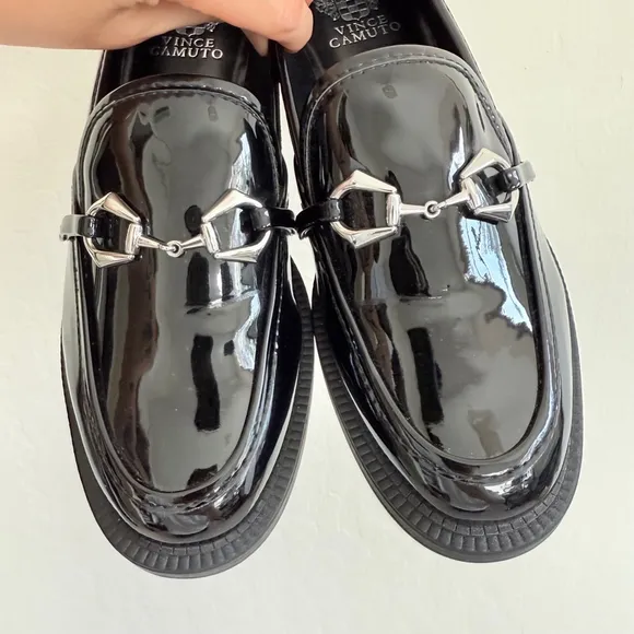 Vince Camuto Women's Black Elpia Loafers Size 10 NWOT