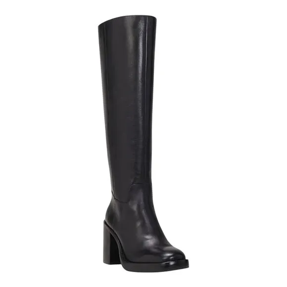 Vince Camuto Women's Gibi Platform Knee High Boots Black Size 9