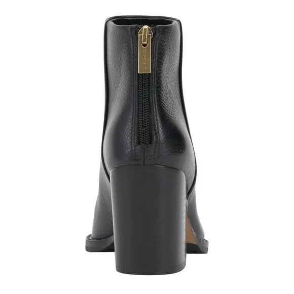 Vince Camuto Women's Polleah Block Heel Booties Black Size 8