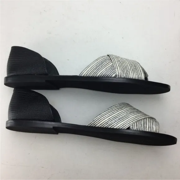Vince Like New Idara Lizard Embossed Leather D’Orsay Sandals Size 9