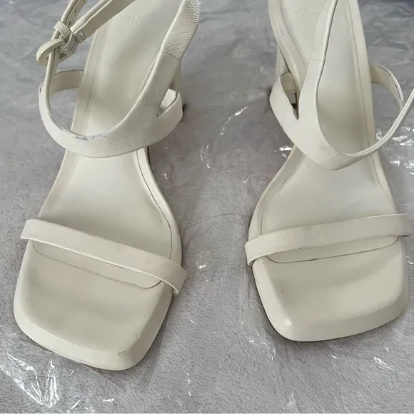 Vince Luella Leather Heel Sandals