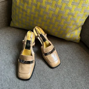 Vintage Fendi Mary Jane heels