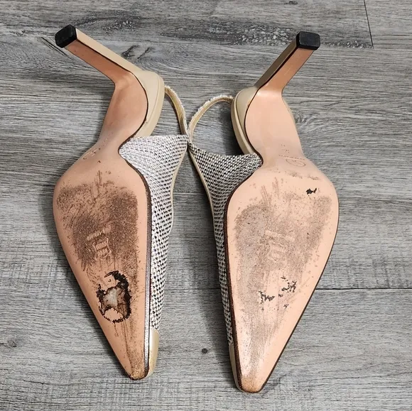 Vintage ST.John Pointy Toe High Heel Sandals