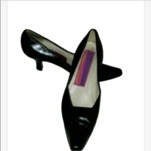 Vintage Susan Bennis Edward's Black‎ pumps 10