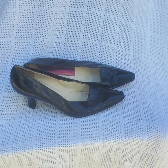 Vintage Susan Bennis Edward's Black‎ pumps 10