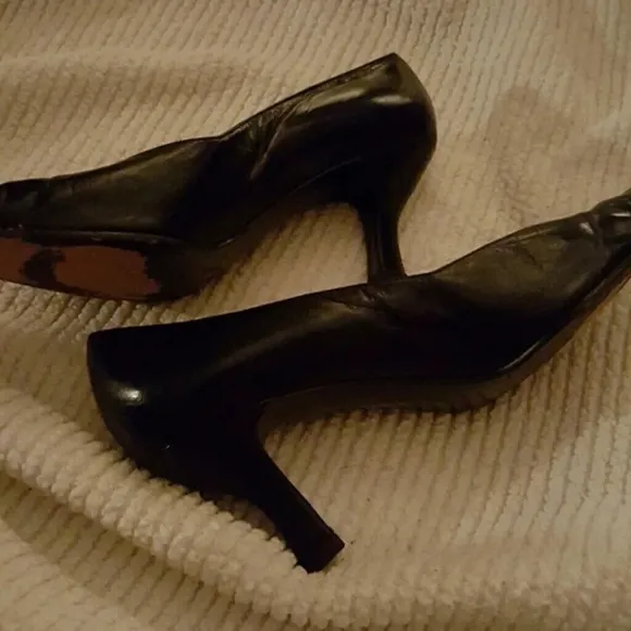 Vintage Susan Bennis Edward's Black‎ pumps 10