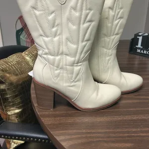 White Cowboy Boots
