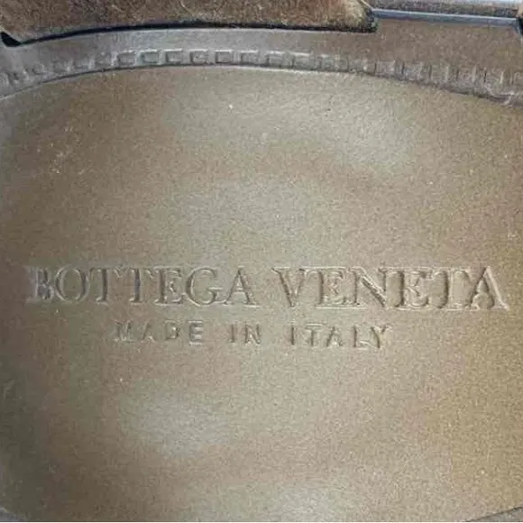 Women’s Bottega Veneta Platform Wedge Braided Wedge Sandals - Brown Size 39
