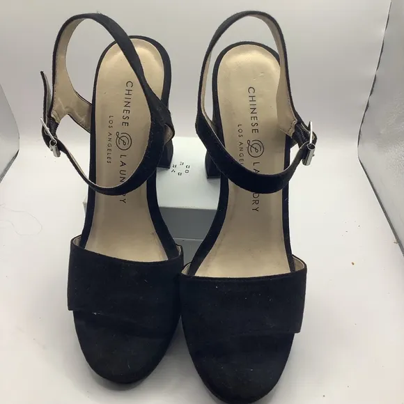 Women's Chinese Laundry Heels, Size 7.5, Black