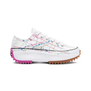 WOMEN'S Converse Run Star Hike Low Splatter Paint - White US5/EU35