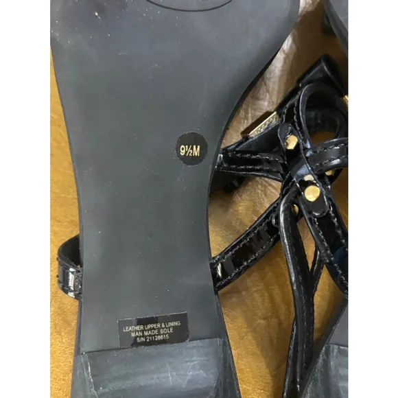 Women's Tory Burch Sandals Size 9.5 Black