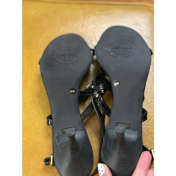 Women's Tory Burch Sandals Size 9.5 Black