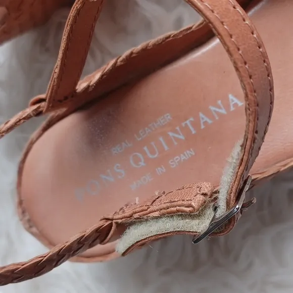 Woven  wedge sandals