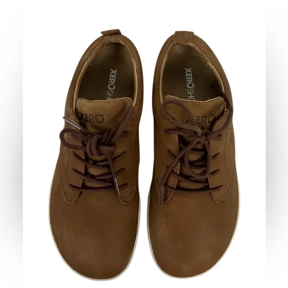 Xero Glenn Casual Oxford Leather Shoes Mens Size 7 Brown Outdoor