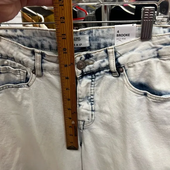 XIX Palms x Tribal Brooke High-Rise Wide Crop Jeans – Size 4​