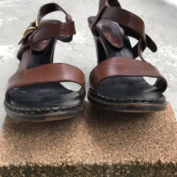 YSL heeled sandals