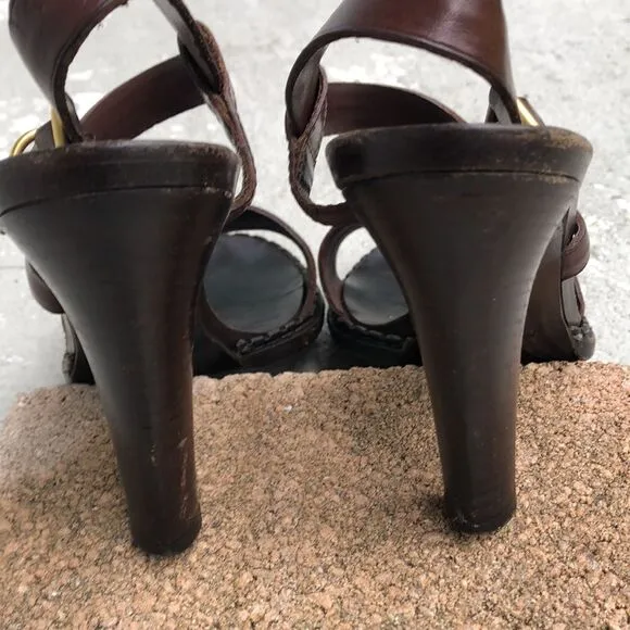 YSL heeled sandals