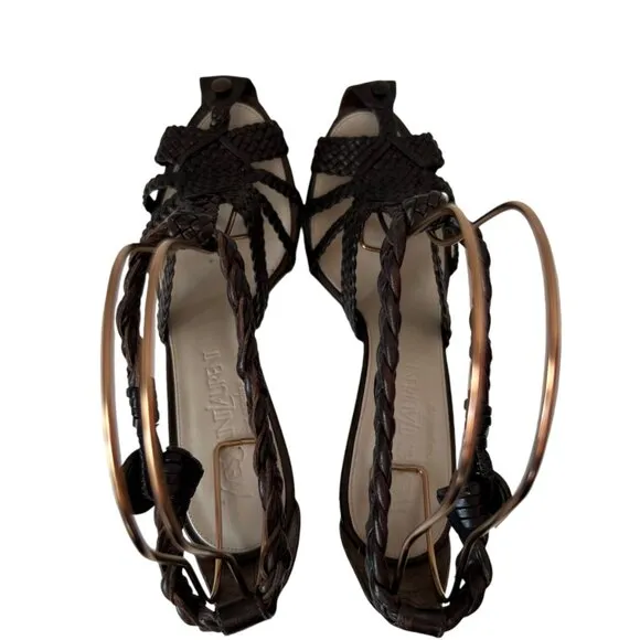 Yves Saint Laurent high heel sandals
