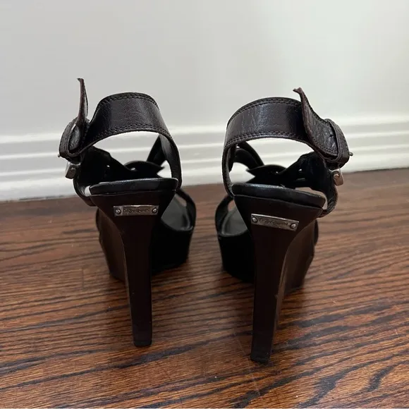 Yves Saint Laurent // YSL Wedge Sandal