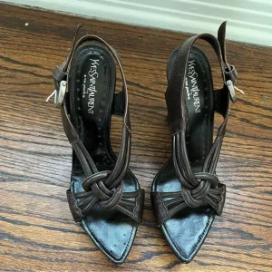 Yves Saint Laurent // YSL Wedge Sandal