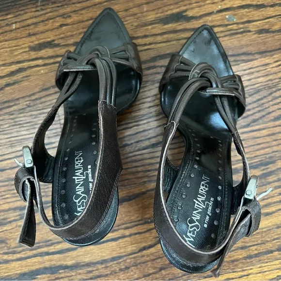 Yves Saint Laurent // YSL Wedge Sandal