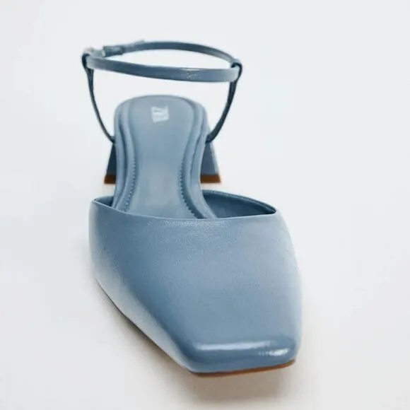 ZARA Block Heel Shoes NWT