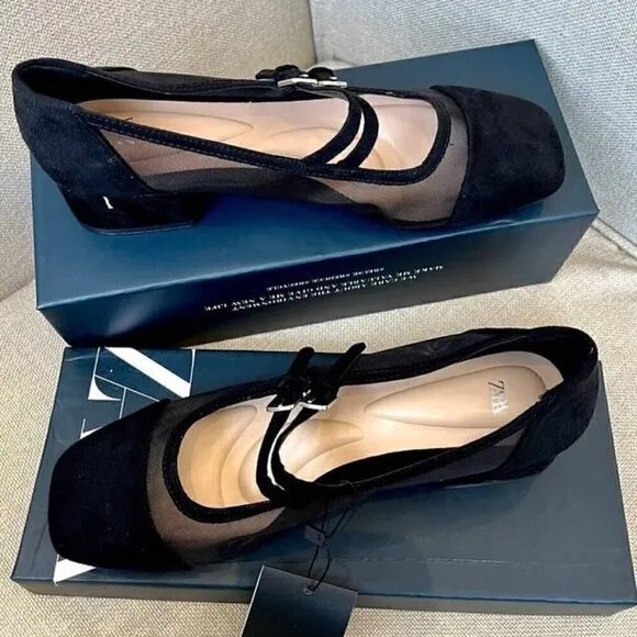 ZARA Block Heel Shoes