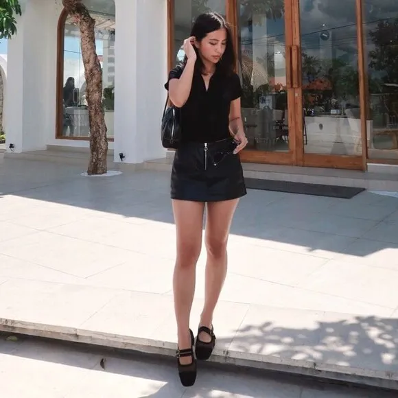 ZARA Block Heel Shoes