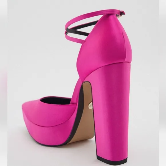 Zara HEELED PLATFORM SHOES bloggers Favorite
