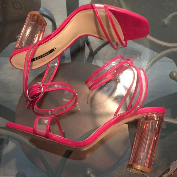 Zara Pink Clea‎ Sandals
