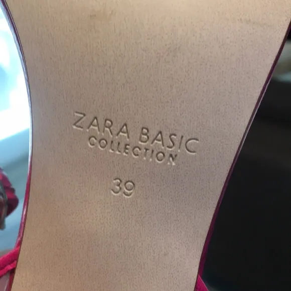 Zara Pink Clea‎ Sandals