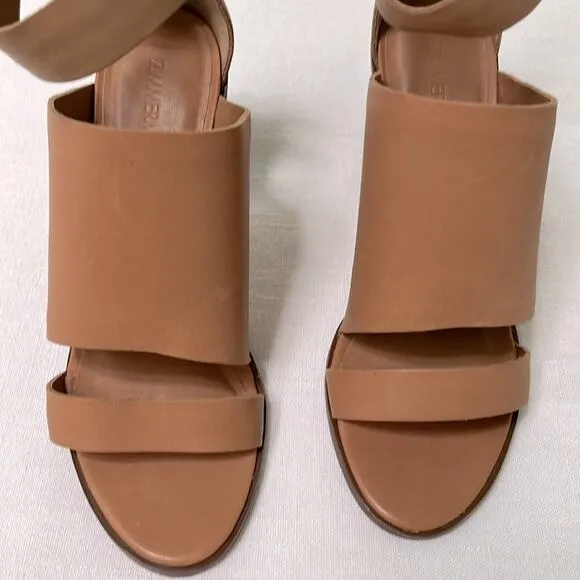 Zimmermann Utility Sandals Block Heel in Tansize 37